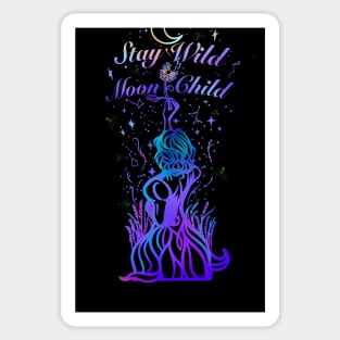 Stay Wild Moon Child Sticker